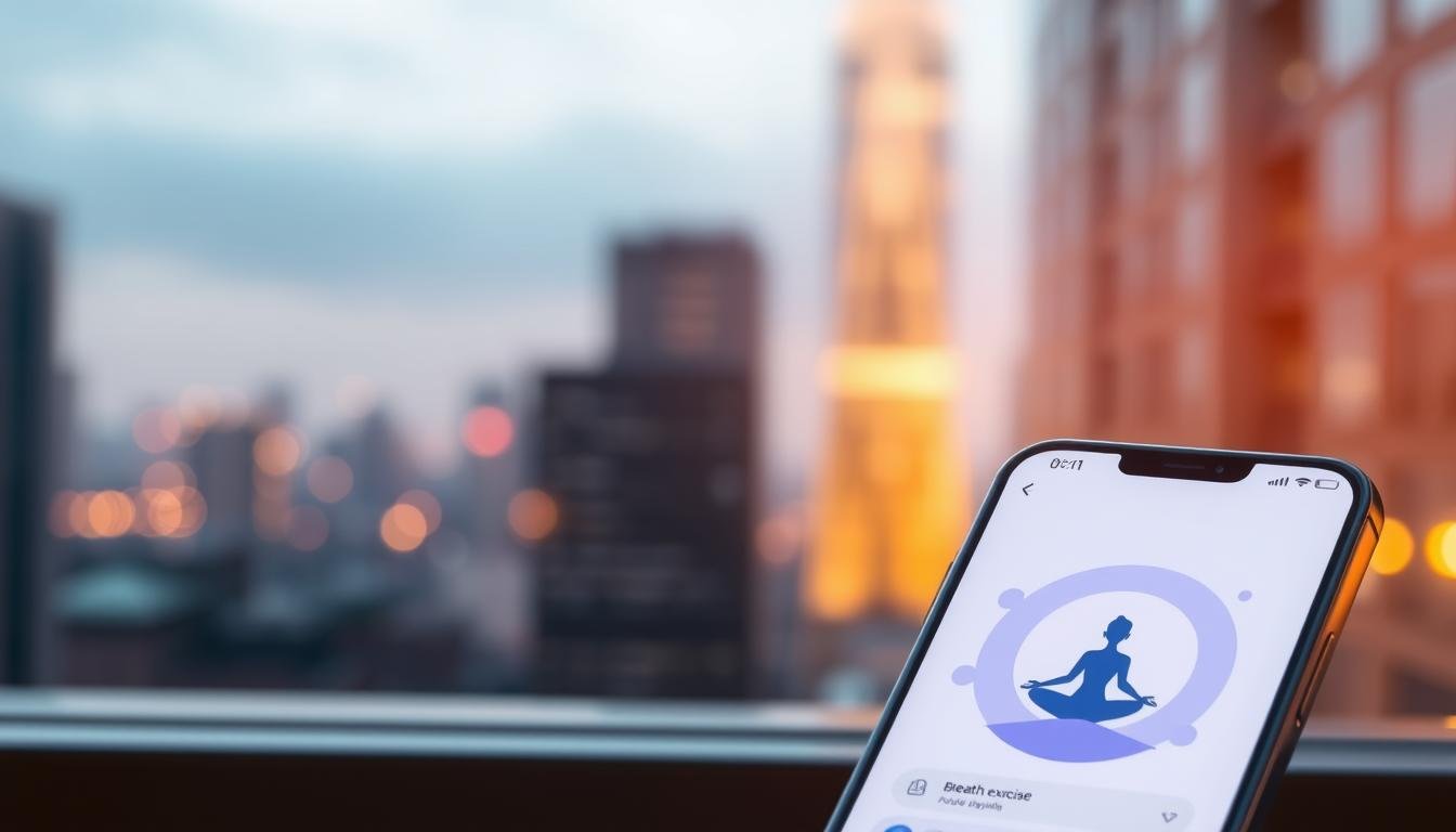 What are the latest AI-powered apps for stress management and mindfulness?