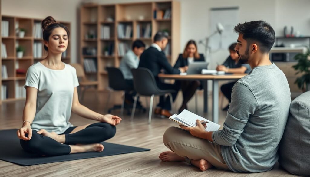 A-clinical-setting-with-several-patients-each-engaged-in-different-therapeutic-activities.-In--1024x585 the role of ai in mental health care