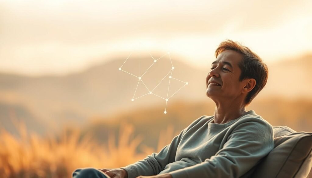 A-serene-calming-scene-depicting-the-positive-outcomes-of-AI-assisted-anxiety-treatment.-In-1024x585 Discover How AI Eases Anxiety Symptoms