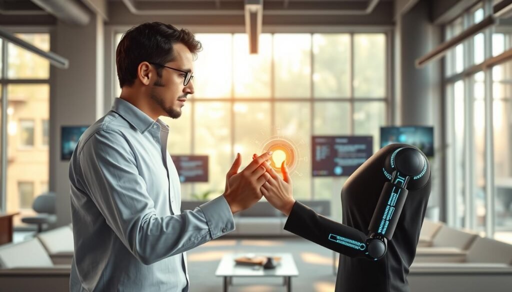 A-serene-office-environment-filled-with-natural-light-streaming-through-large-windows.-At-the--1024x585 Mindful AI: Transforming Technology with Intention