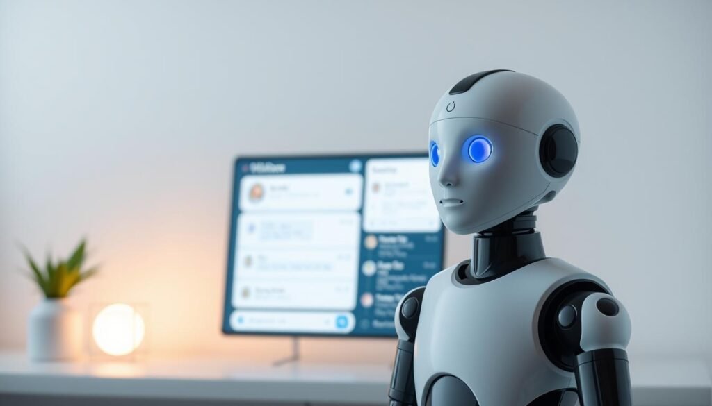 A-sleek-modern-AI-chatbot-interface-personalized-for-mental-health-support.-In-the-foreground-1024x585 Discover the Best AI Mental Health Apps Today