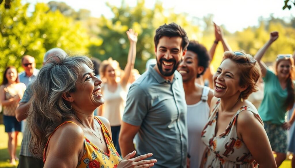 A-vibrant-energetic-scene-capturing-the-joyful-connection-between-laughter-and-physical-1024x585 Boost Your Mental Wellbeing with the Power of Laughter