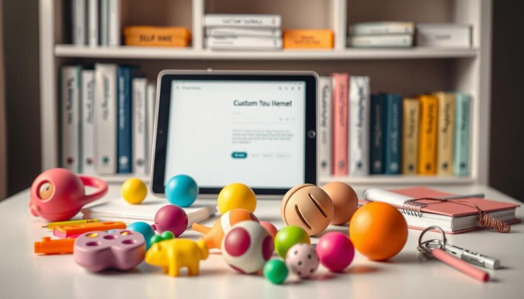 A-well-lit-close-up-scene-showcasing-an-assortment-of-personalized-mental-health-treatment-1024x585 AI Empowering Mental Health Accessibility