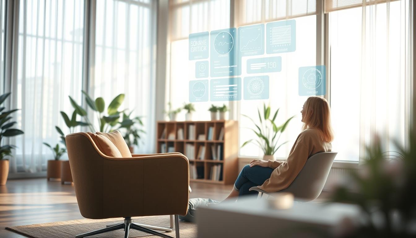 AI reducing anxiety symptoms