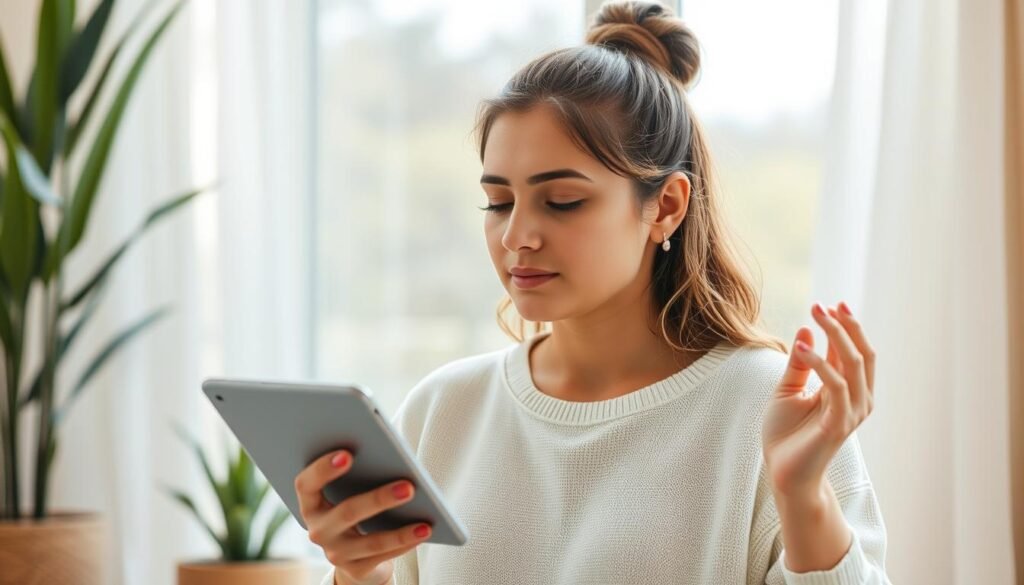 Generate-an-image-of-a-person-practicing-mindfulness-with-Elomias-guided-exercises-on-their-1024x585 AI Therapy Chatbots: Your Digital Mental Health Companion
