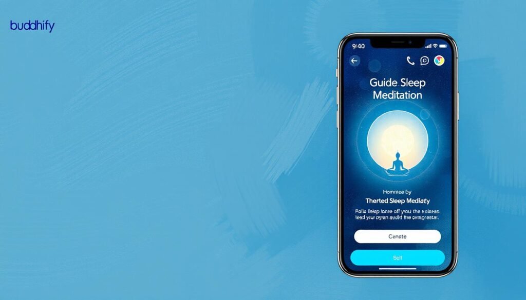 Generate-an-image-of-the-Buddhify-apps-home-screen-showcasing-its-guided-sleep-meditation-1024x585 Discover the Best Mindfulness Apps for Sleep