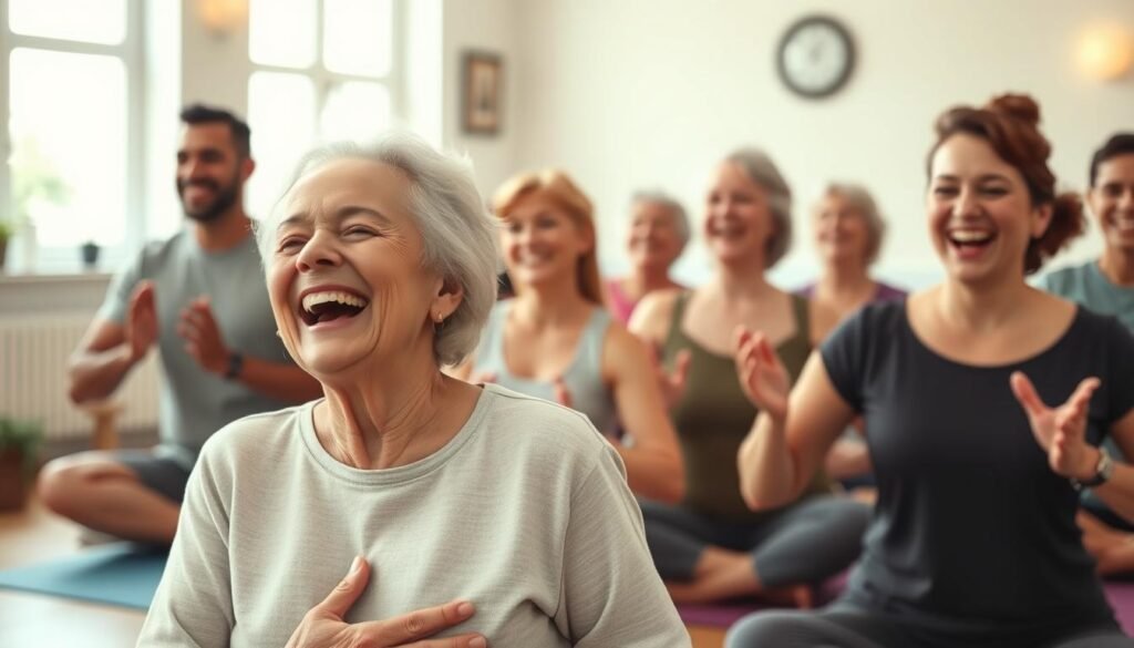 Image-of-an-older-adult-participating-in-a-laughter-yoga-class-1024x585 Boost Your Mental Wellbeing with the Power of Laughter