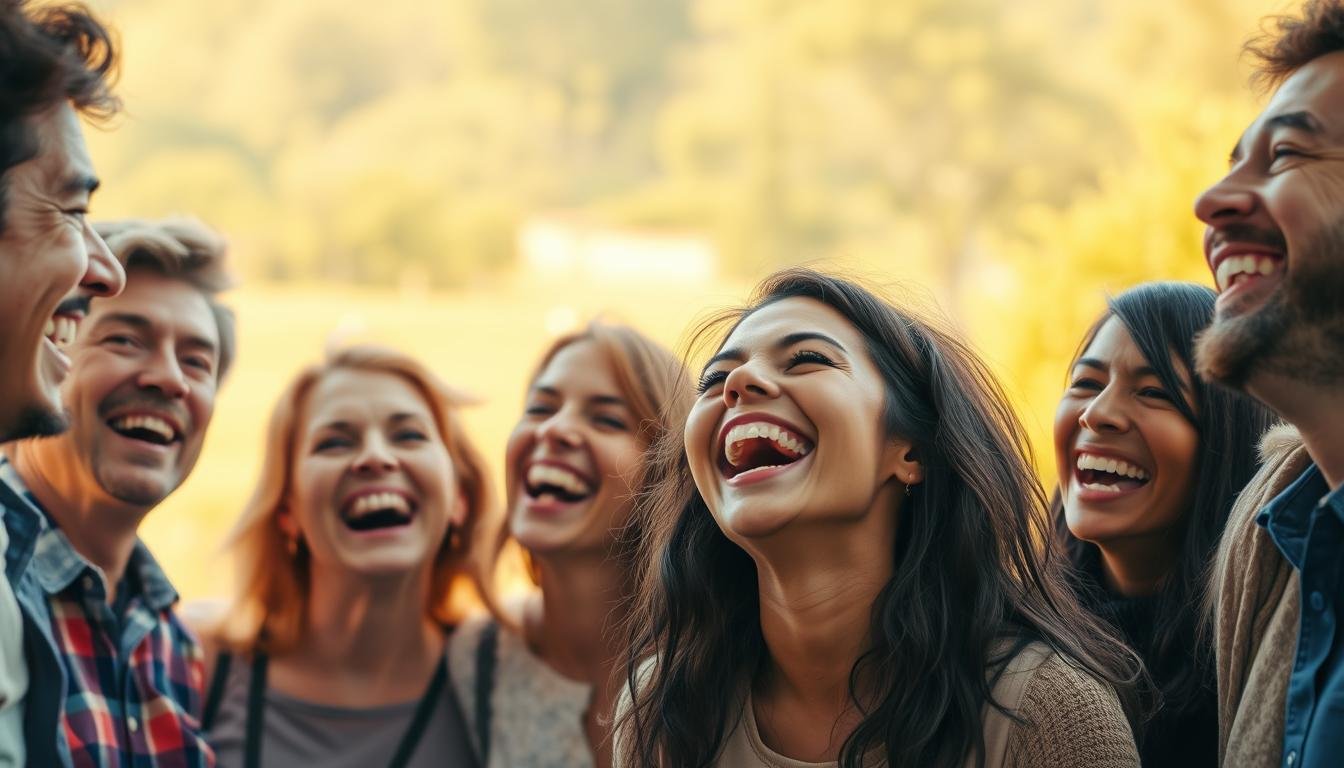 Mental health benefits of laughter