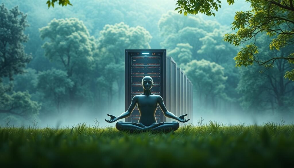 Mindful-AI-Development-A-serene-landscape-depicting-the-ethical-considerations-in-AI-1024x585 Mindful AI: Transforming Technology with Intention