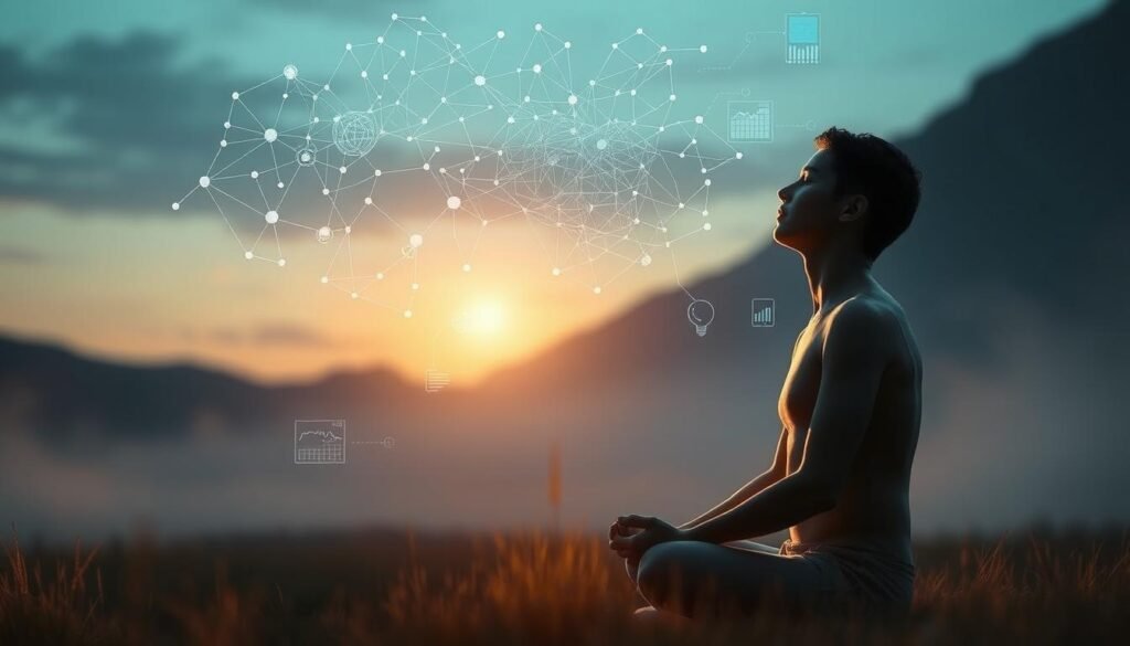 A-serene-contemplative-scene-depicting-the-intersection-of-AI-pattern-recognition-and-mental-1024x585 How AI Can Boost Your Mental Health and Wellbeing
