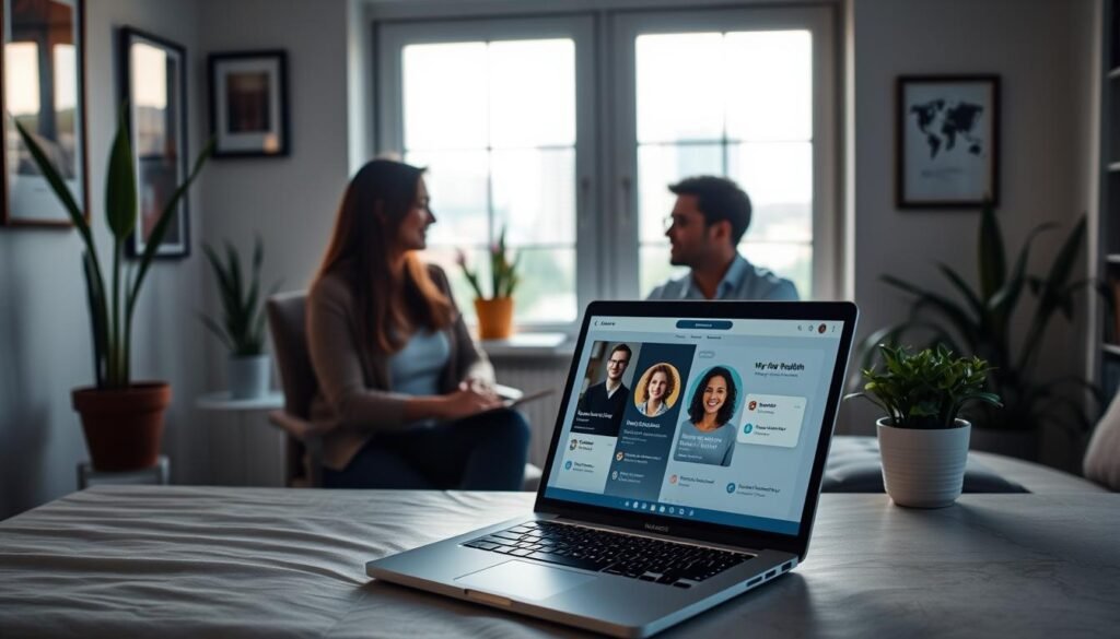 A-serene-home-office-setup-bathed-in-soft-diffused-lighting.-In-the-foreground-a-laptop-1024x585 AI Therapy Tools: Revolutionize Your Mental Health