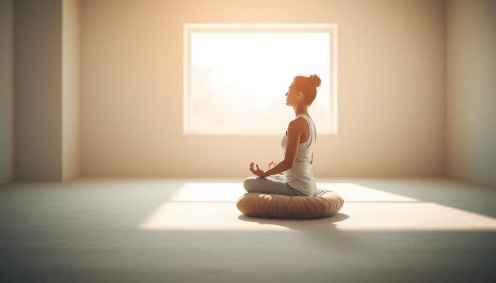 A-serene-minimalist-scene-of-a-person-meditating-in-a-tranquil-softly-lit-room.-The-1024x585 AI for a Calmer, Clearer Mind