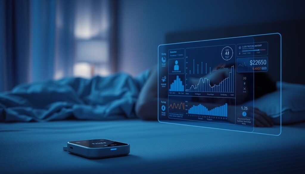 A-tranquil-dimly-lit-bedroom-scene-with-a-person-sleeping-peacefully-on-a-high-quality-1024x585 Unlock Better Sleep with AI: AI for better sleep