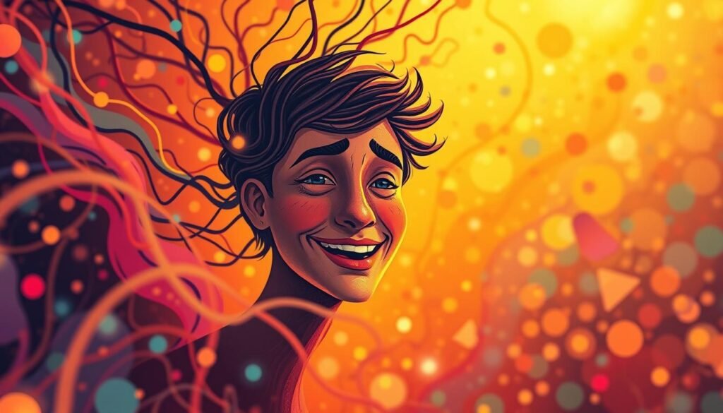 A-vibrant-dynamic-visualization-of-affective-computing-emotional-patterns.-In-the-foreground--1024x585 How can AI assist in developing emotional regulation skills?