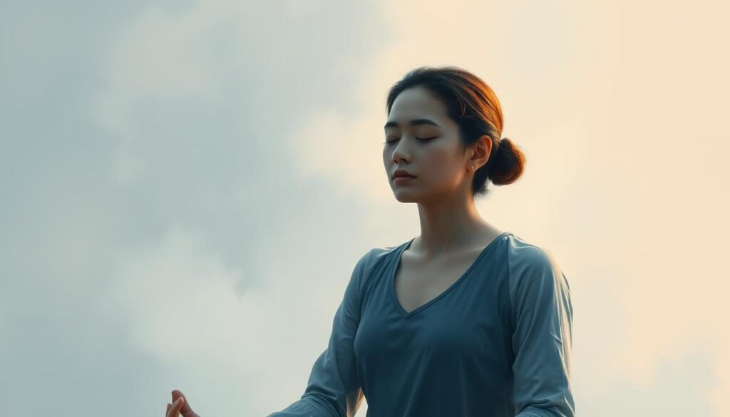 Generate-an-image-of-a-person-meditating-with-a-subtle-AI-powered-device-in-the-background-1024x585 Unlock the Power of AI for Mindful Living
