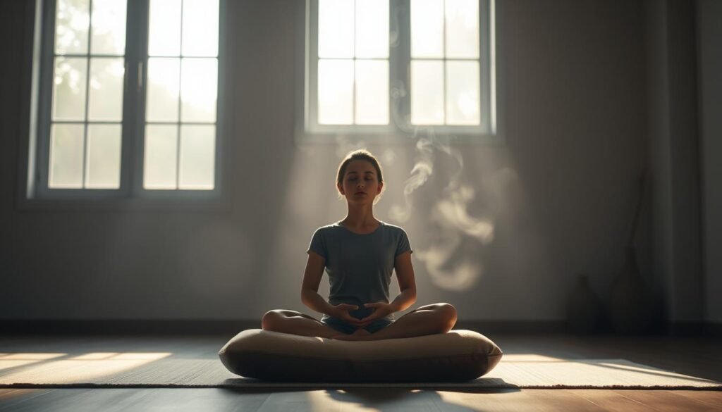 A-serene-dimly-lit-meditation-studio-with-soft-natural-lighting-filtering-through-large-1024x585 How to Use ChatGPT as Your Personal Mindfulness Coach