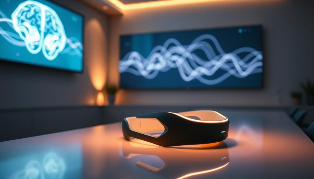 A-serene-dimly-lit-room-with-a-futuristic-looking-EEG-headset-resting-on-a-sleek-modern-desk-1024x585 Muse Review: Unleash Your Creativity with This Tool