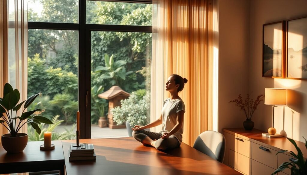 A-serene-home-office-with-a-large-window-overlooking-a-lush-garden.-Warm-natural-lighting-1024x585 Your 10-Minute AI-Guided Mindfulness Break