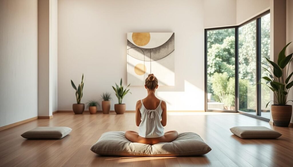 A-serene-meditation-studio-bathed-in-soft-natural-lighting.-The-foreground-features-a-person-1024x585 How to Build a Mindful Morning Routine Powered by AI