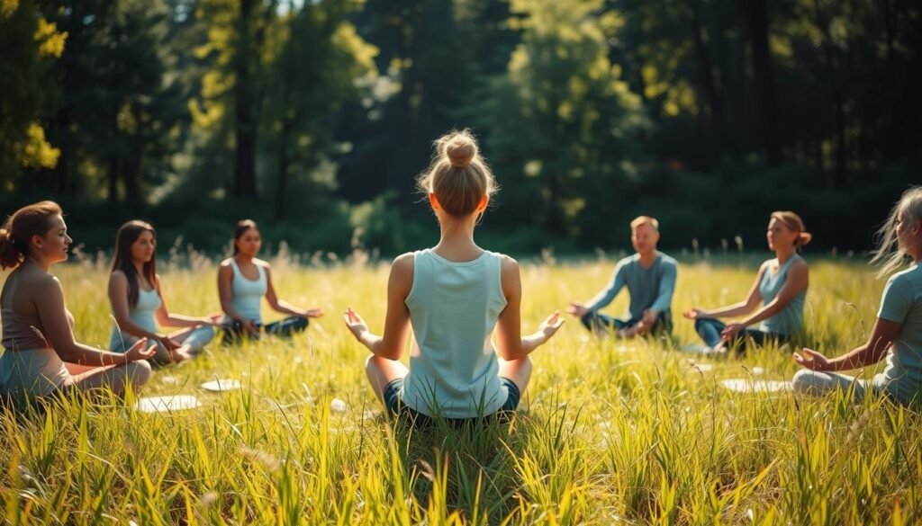 A-serene-sun-dappled-meadow-with-a-group-of-people-sitting-cross-legged-in-a-circle-eyes-1024x585 Your 10-Minute AI-Guided Mindfulness Break