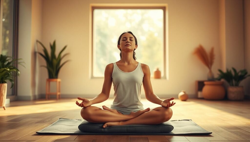 A-tranquil-indoor-setting-with-a-person-sitting-cross-legged-on-a-meditation-cushion-eyes-1024x585 How to Use ChatGPT as Your Personal Mindfulness Coach