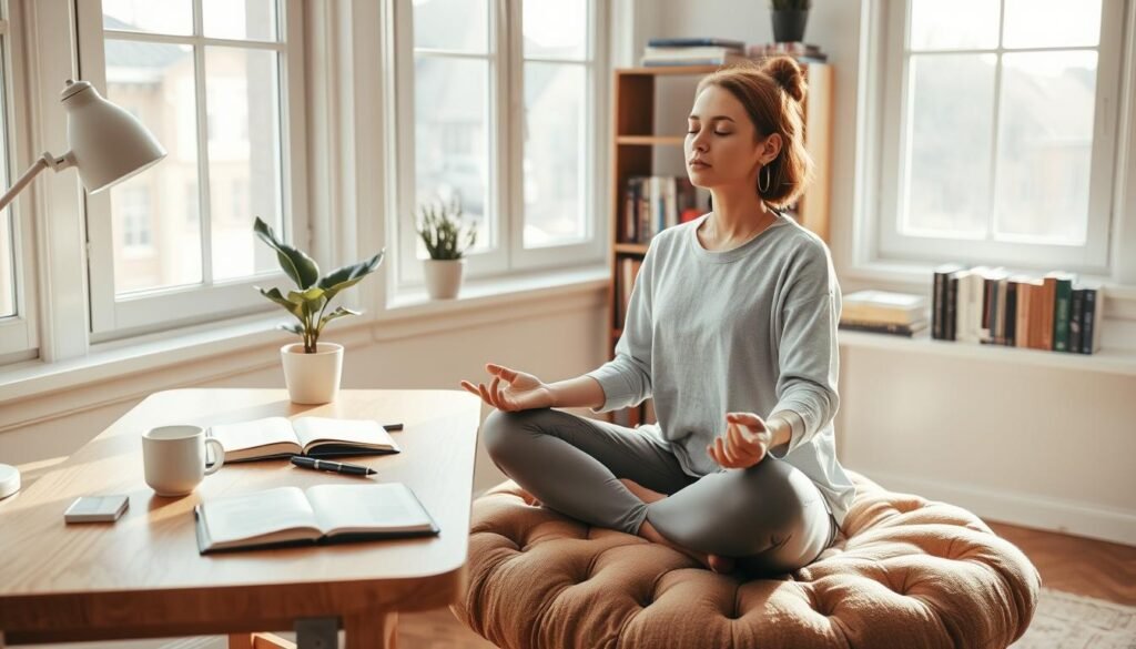 A-tranquil-scene-of-a-cozy-home-office-bathed-in-soft-natural-lighting-through-large-windows-1024x585 Mindfulness Workflow: Enhance Focus and Efficiency